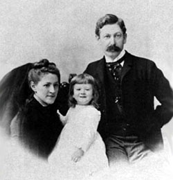 Susan, Howard und Winfield Lovecraft (ca. 1891)